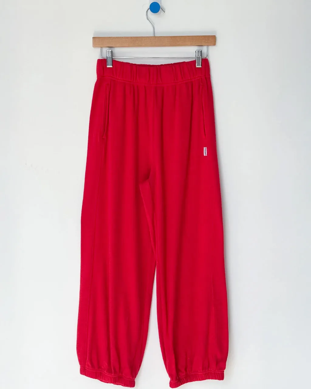 Pointelle Balloon Pants - Red Apple sold by ban.do product image thumbnail 3