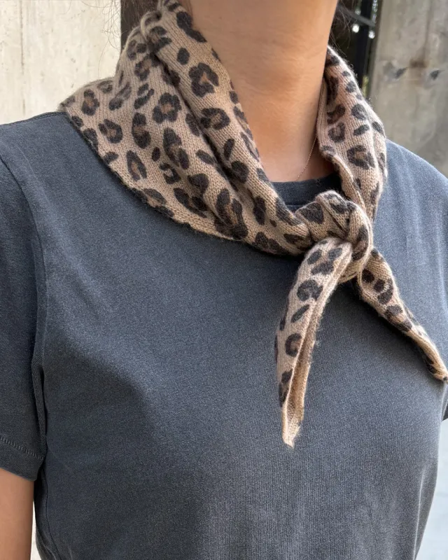 Cashmere Bandana - Leopard sold by ban.do