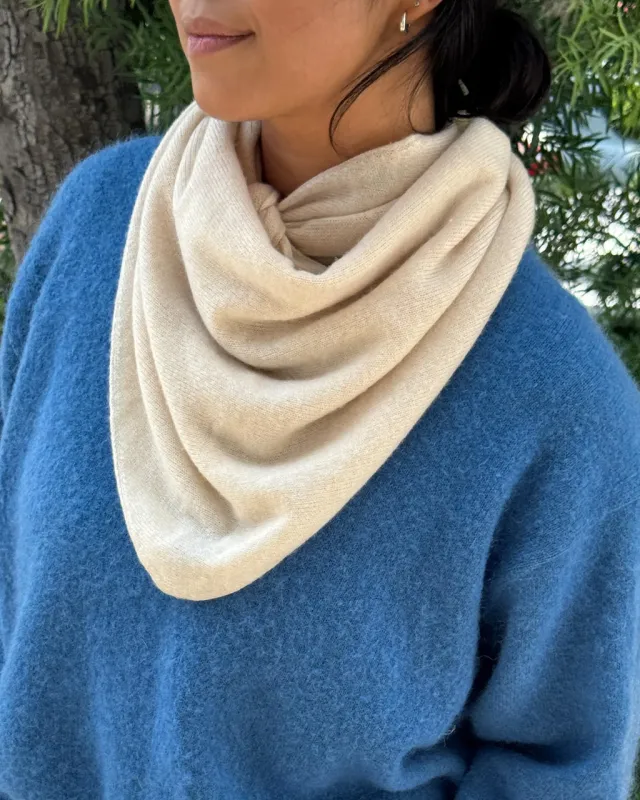 Cashmere Shawl - Oatmeal sold by ban.do