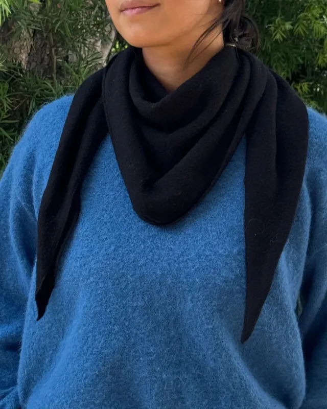 Cashmere Shawl - Black sold by ban.do