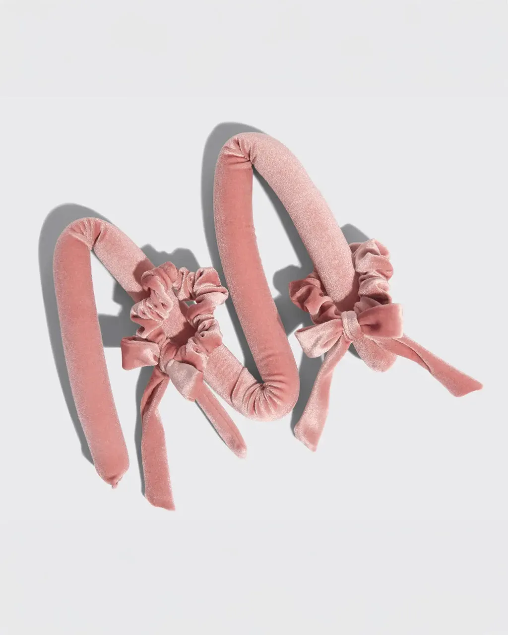 Terracotta Velvet Heatless Curling Set sold by ban.do product image thumbnail 2