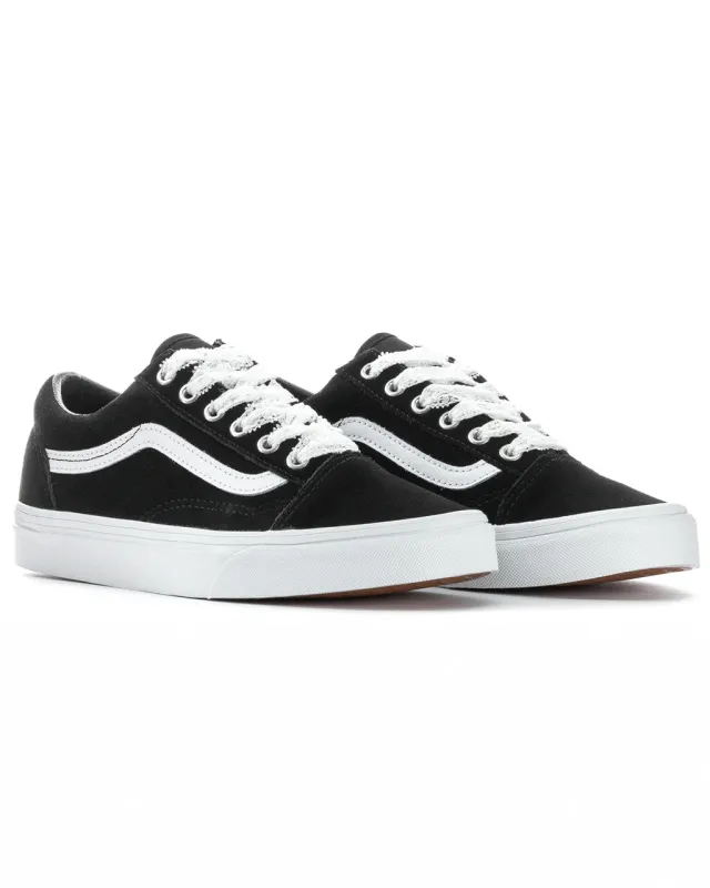 Old Skool Pop Lace Sneaker - Black sold by ban.do