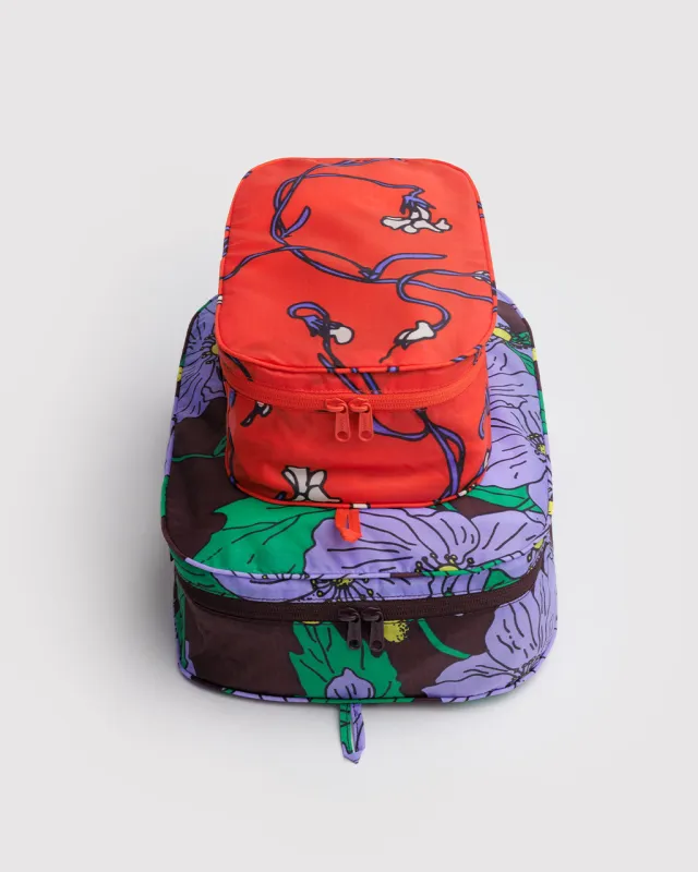 Packing Cube Set - Poppy Mix sold by ban.do