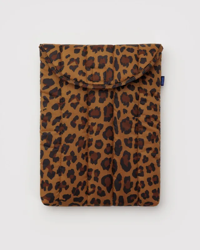 Puffy Laptop Sleeve 13" - Leopard sold by ban.do