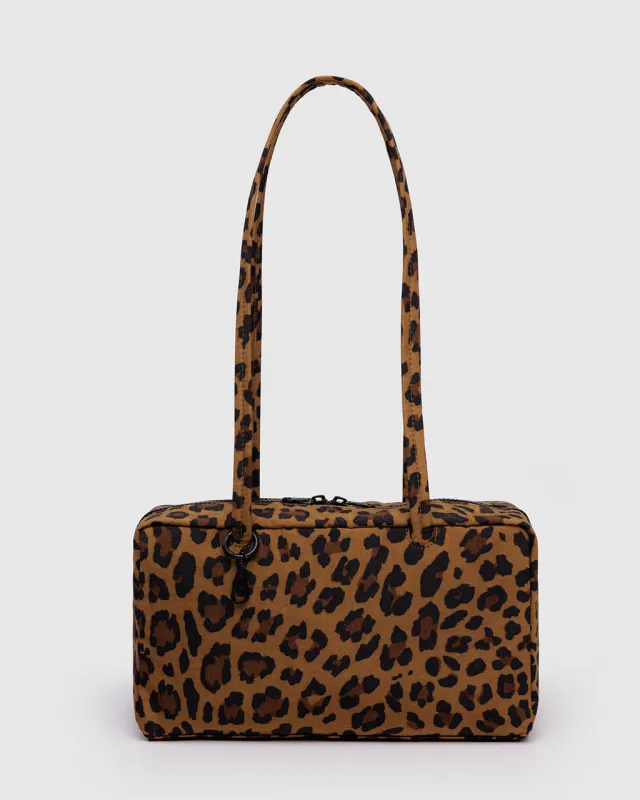 Nylon Bowler Bag - Leopard sold by ban.do
