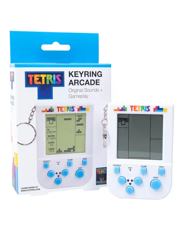 Tetris Keyring Arcade sold by ban.do