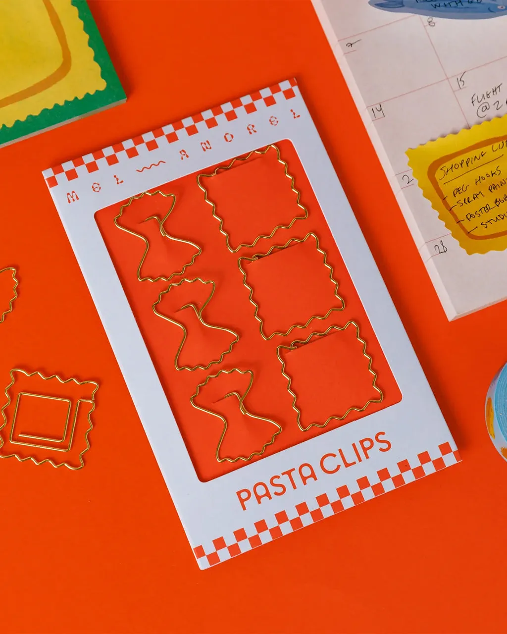 Pasta Paper Clips - Ravioli + Farfalle sold by ban.do product image thumbnail 2