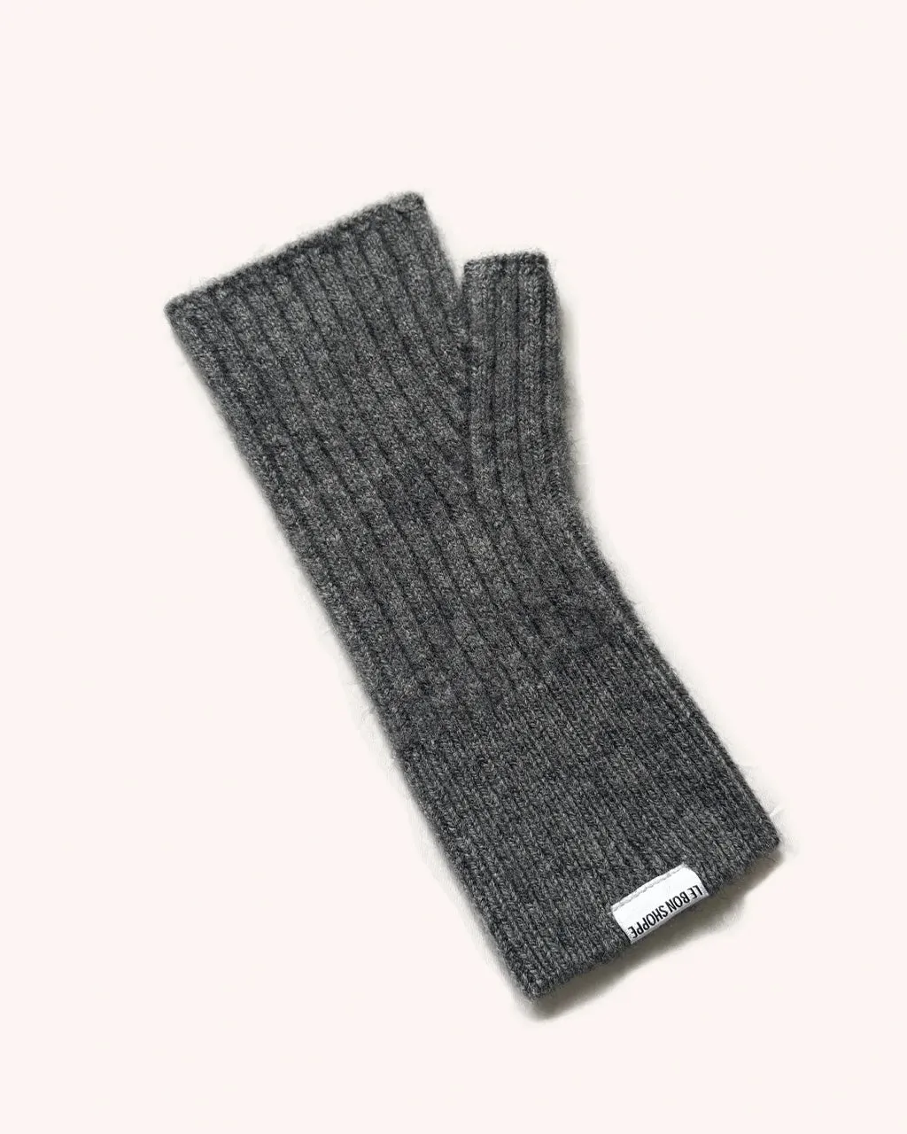 Cashmere Wrist Warmers - Charcoal sold by ban.do product image thumbnail 5