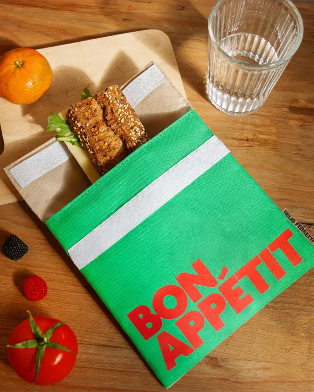 Bon Appétit Snack Bag - Green made by ban.do