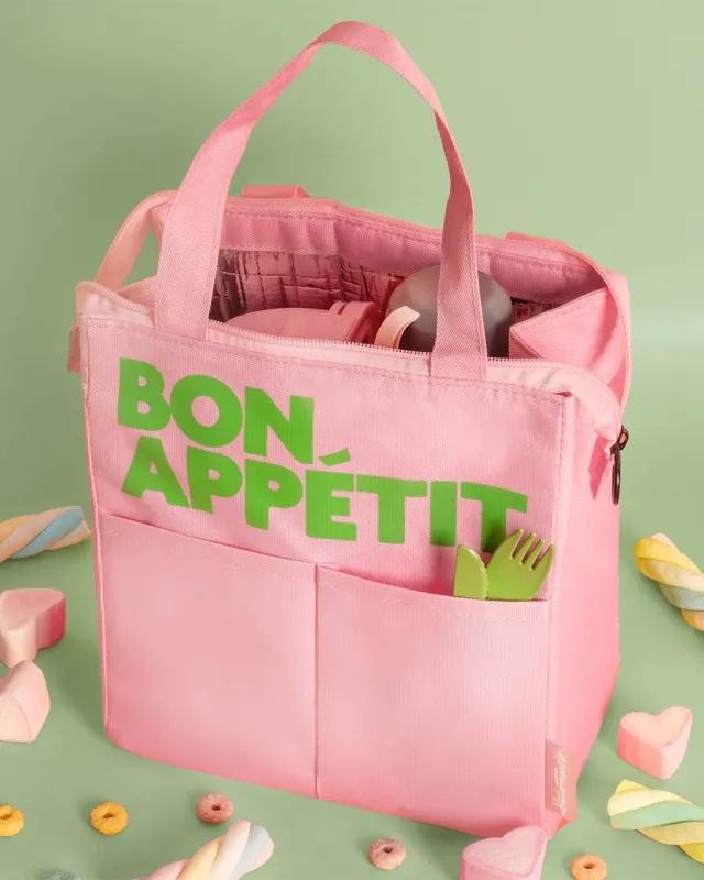 Bon Appétit Isothermic Lunch Bag - Pink sold by ban.do