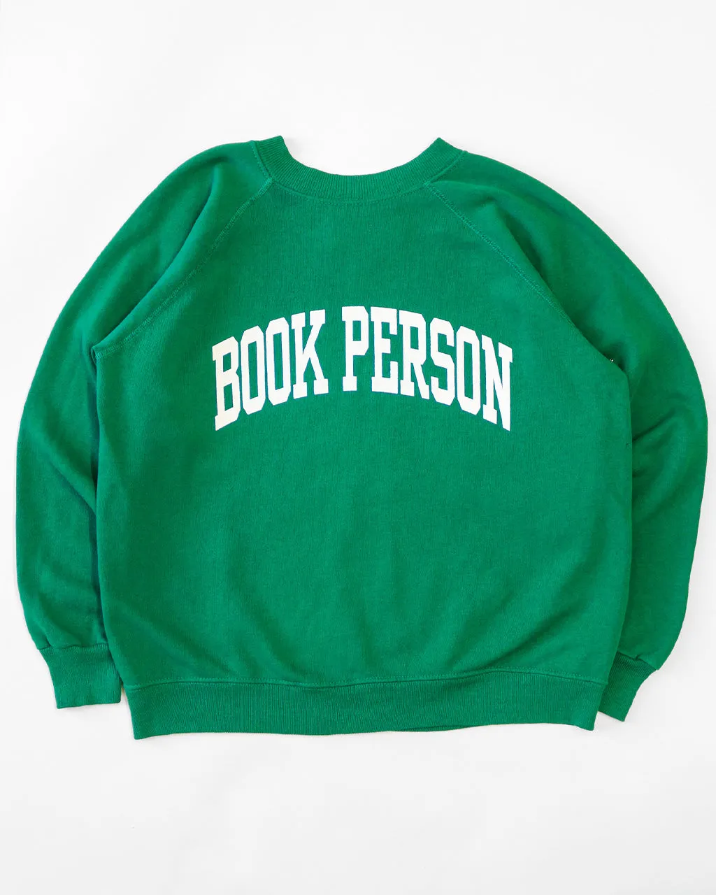 Book Person Sweatshirt - Green sold by ban.do
