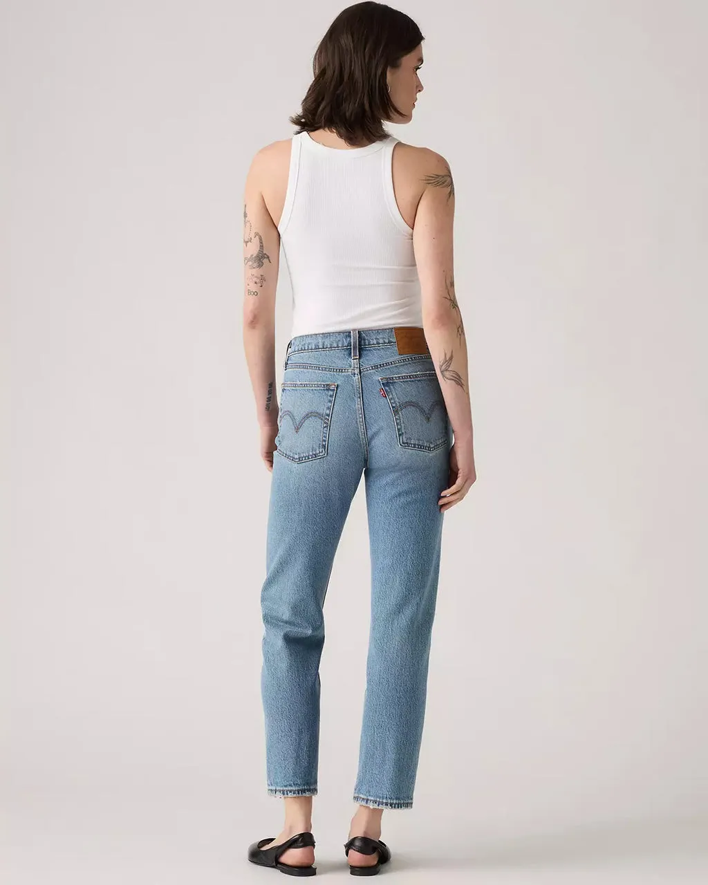 Wedgie Straight Jeans - Invest Access sold by ban.do product image thumbnail 2