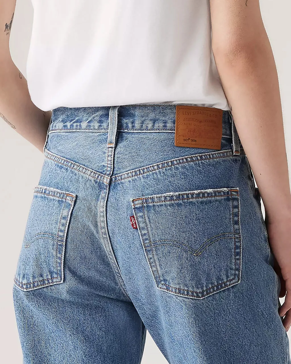 501 '90s Ankle Jeans - Sweetest Taboo sold by ban.do product image thumbnail 4