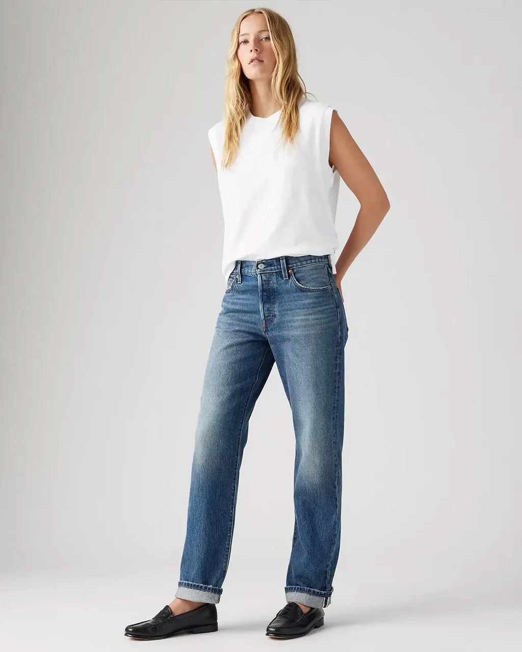 501 '90s Selvedge Jeans - Get On Board sold by ban.do product image thumbnail 4