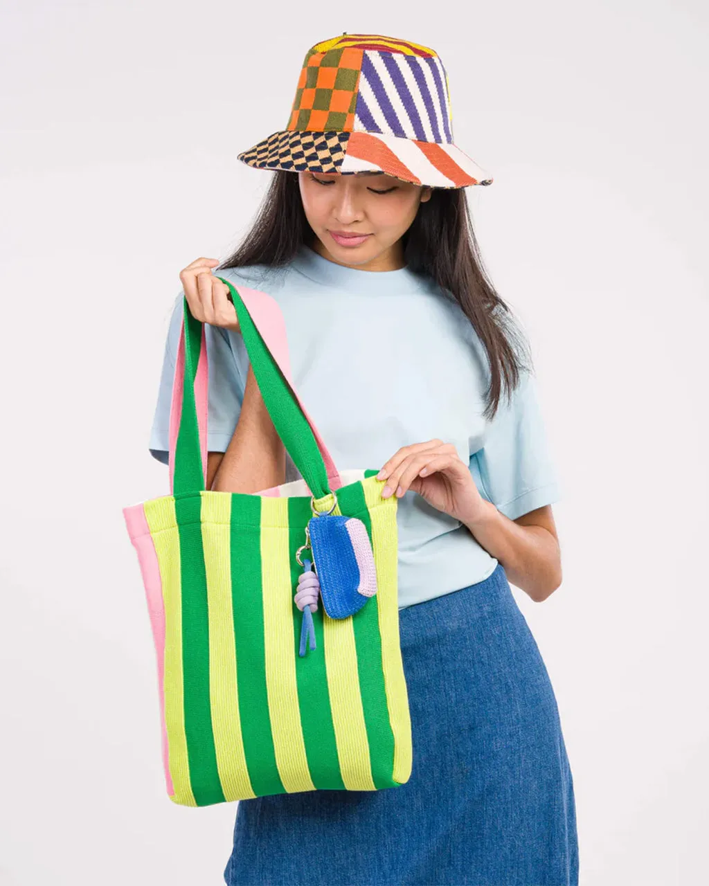 Pouch Bag Charm - Cobalt sold by ban.do product image thumbnail 2