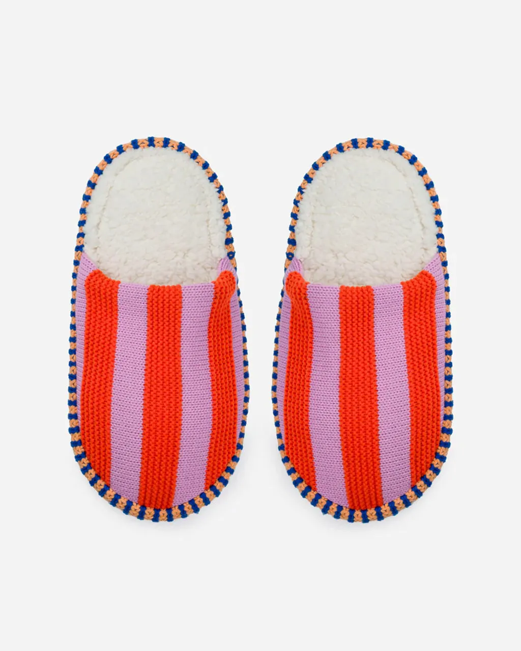 Super Stripe Slide Slippers - Poppy Lilac sold by ban.do product image thumbnail 3