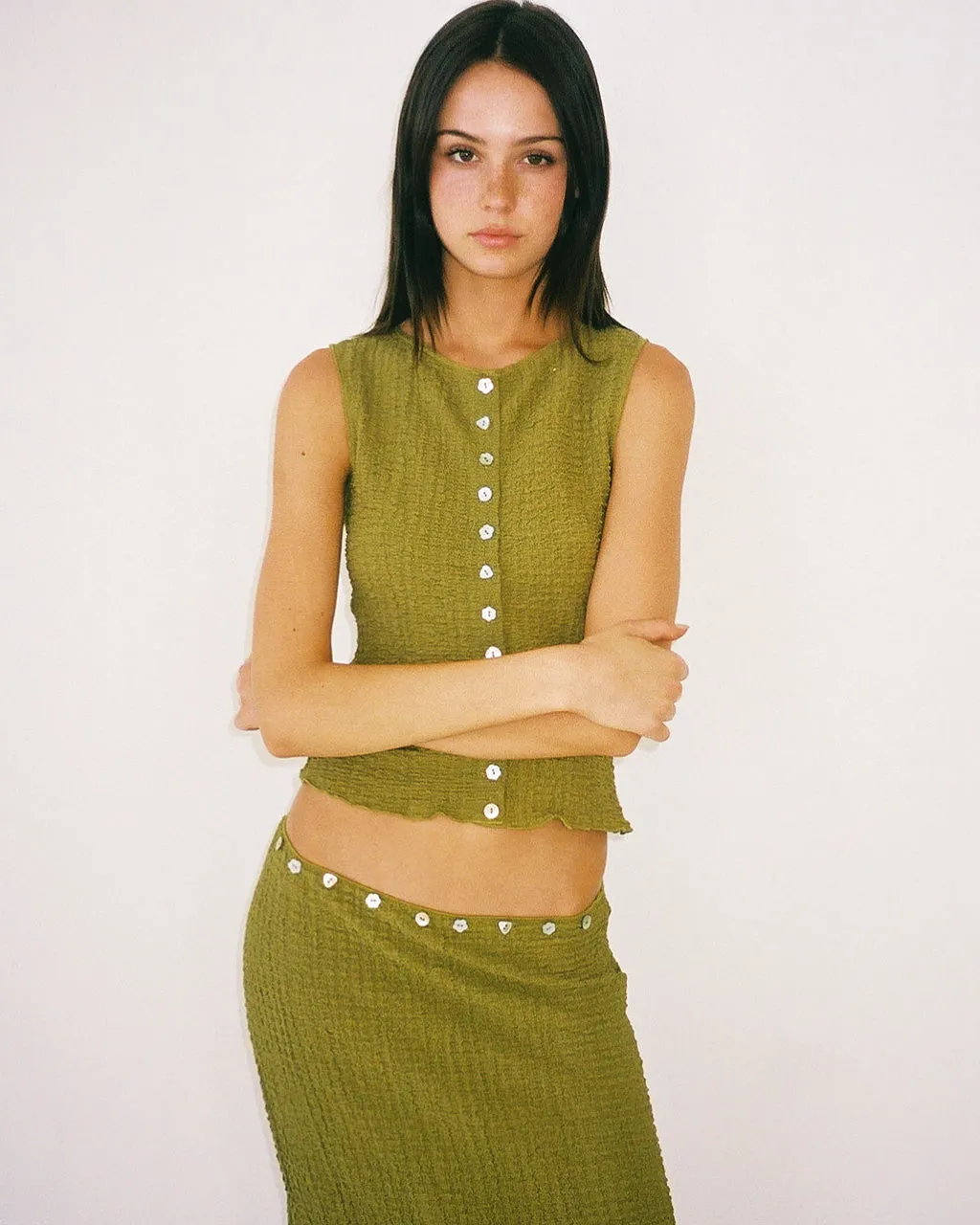 Summer Top - Olive sold by ban.do product image thumbnail 3