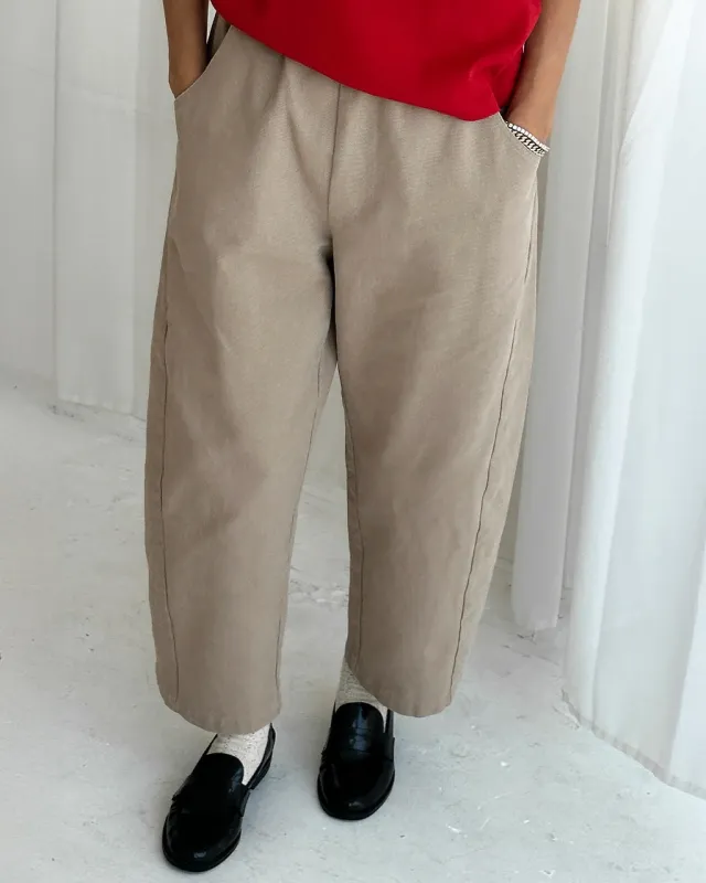 Arc Pants - Taupe sold by ban.do