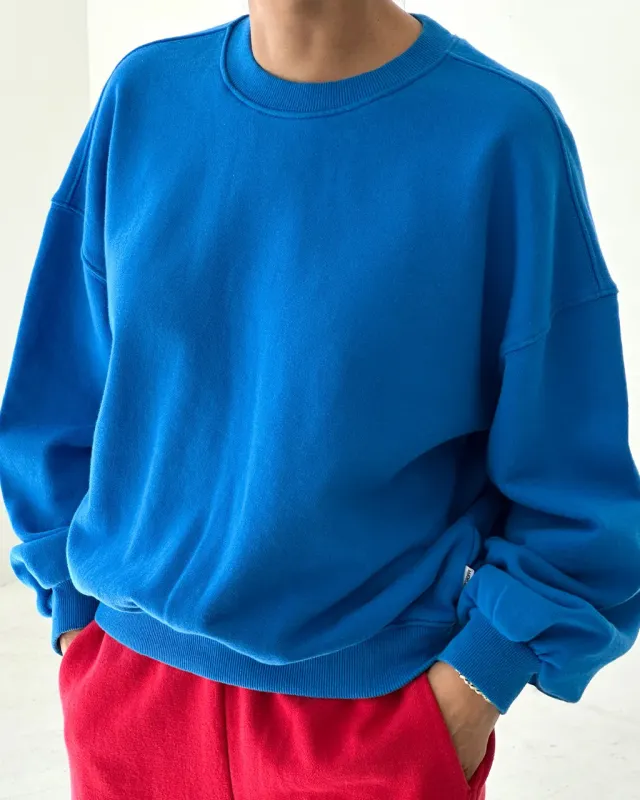 French Terry Core Sweatshirt - Lagoon sold by ban.do