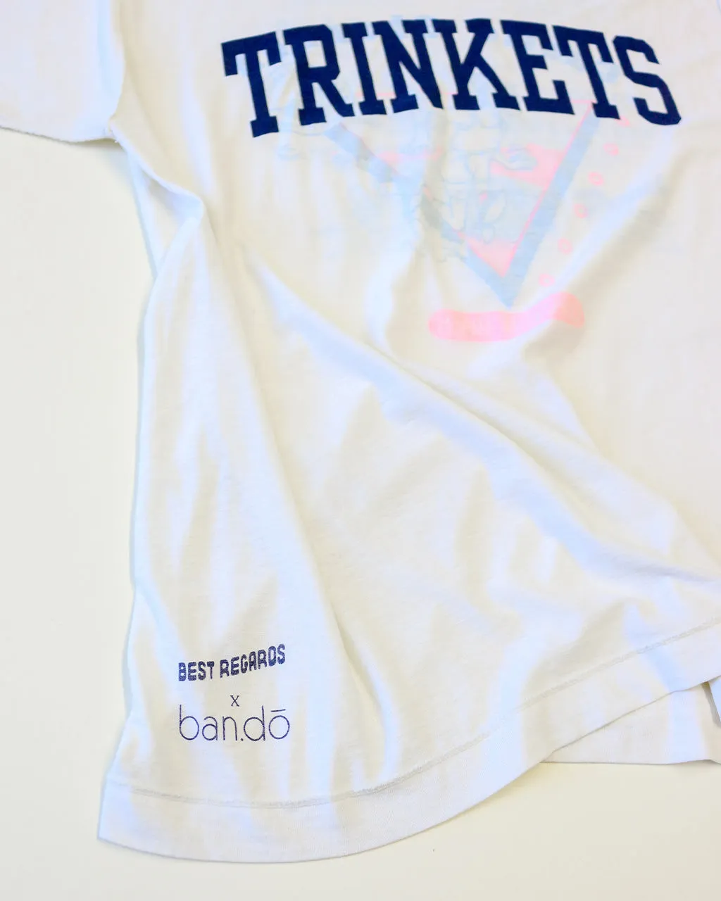 Trinkets Tee - White sold by ban.do product image thumbnail 5