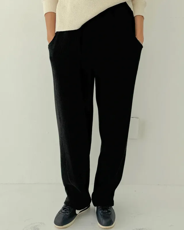 Waffle Lo Pants - True Black sold by ban.do