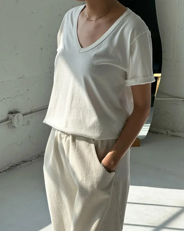 La Vie Tee - Vintage White sold by ban.do