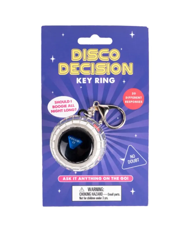 Disco Decision Maker Keyring sold by ban.do