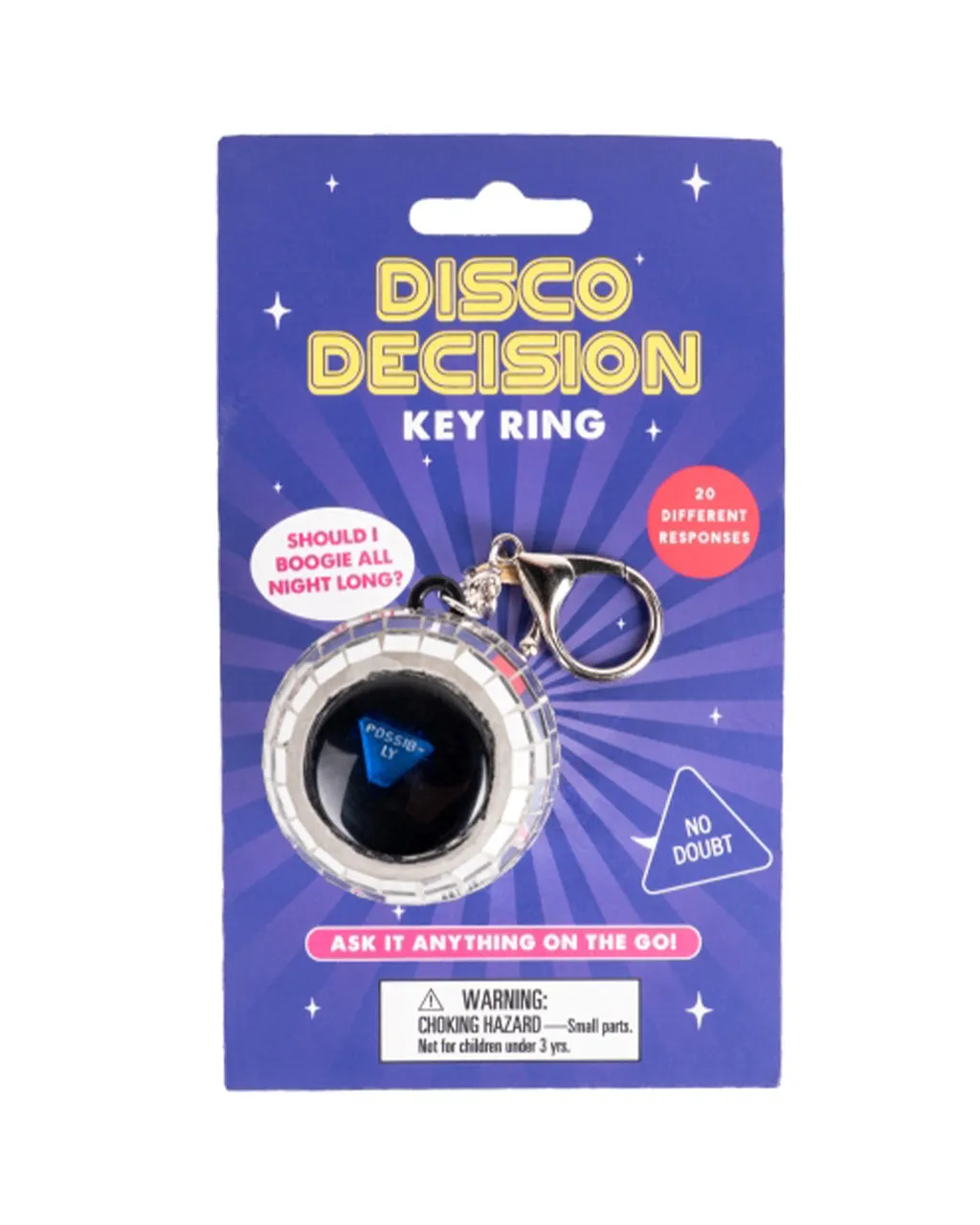 Disco Decision Maker Keyring sold by ban.do