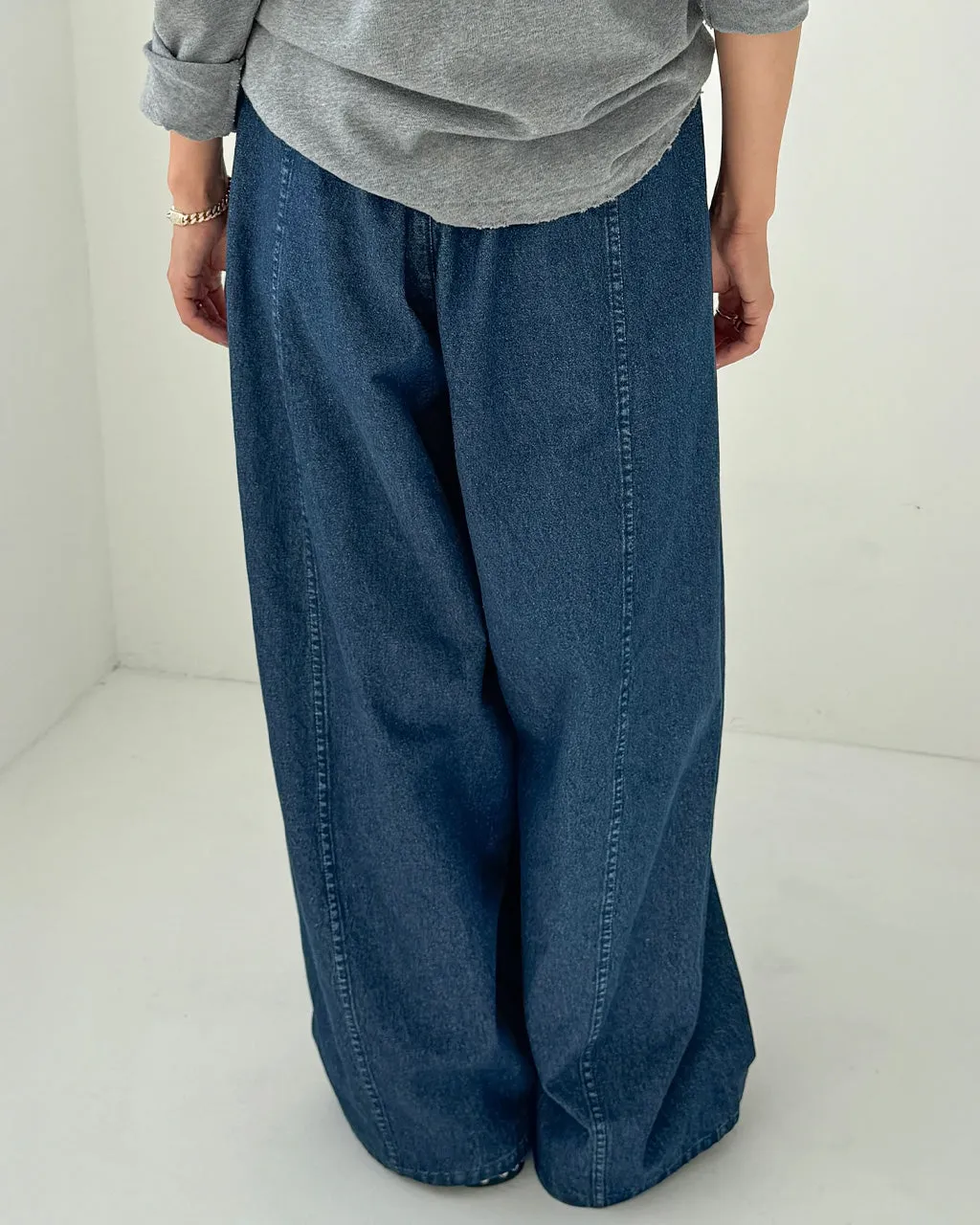 Parachute Pants - Denim Blue sold by ban.do product image thumbnail 2