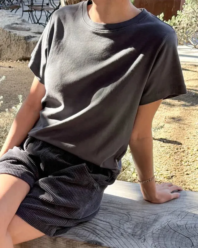 Noel Tee - Dark Ash made by Le Bon Shoppe