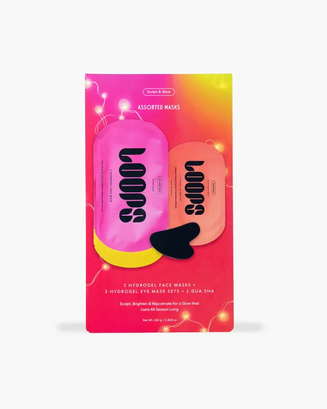 Sculpt And Glow Mask Set sold by ban.do