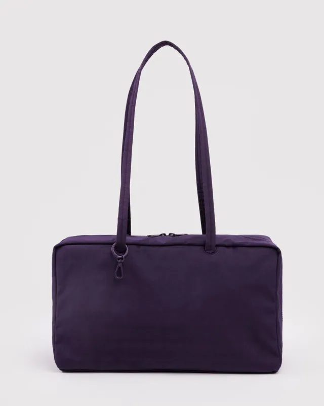 Medium Nylon Bowler Bag - Fig made by BAGGU