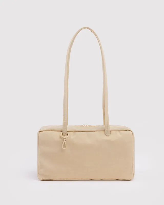 Nylon Bowler Bag - Custard sold by ban.do