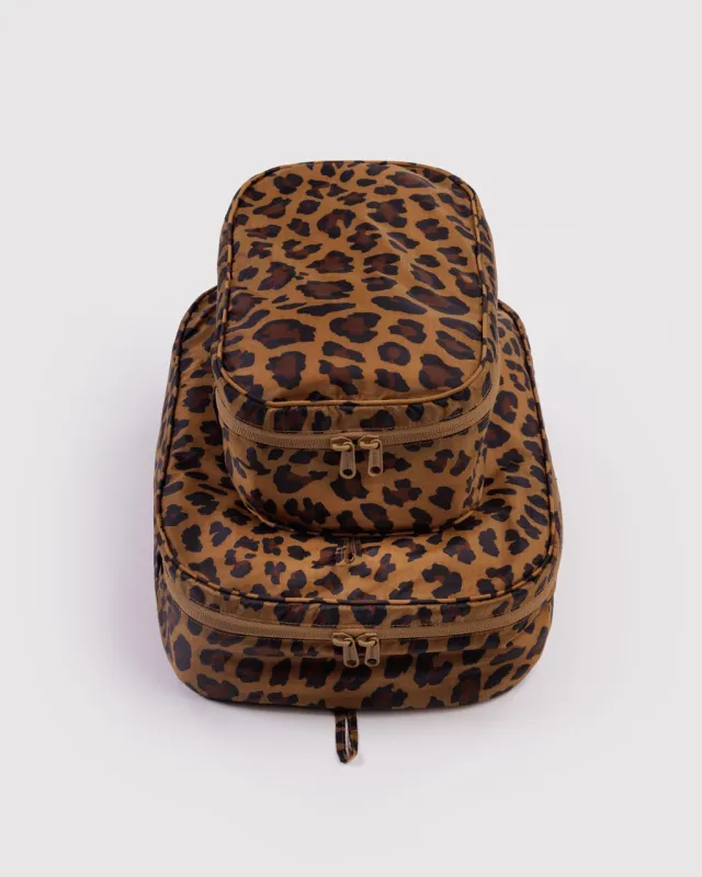 Packing Cube Set - Leopard sold by ban.do