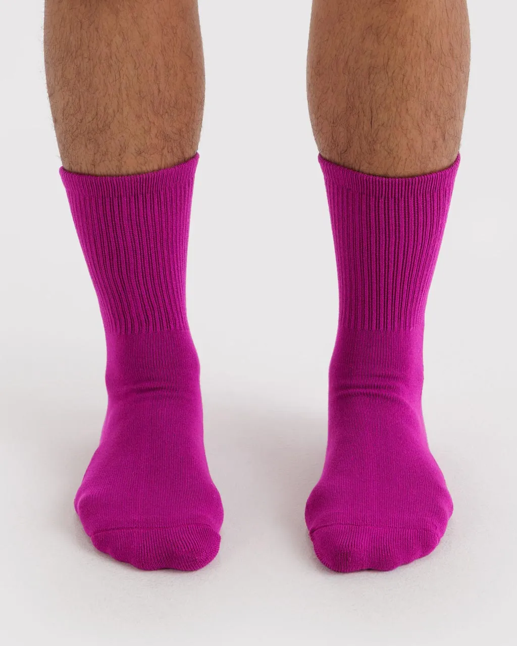 Ribbed Socks - Deep Fuchsia sold by ban.do product image thumbnail 2