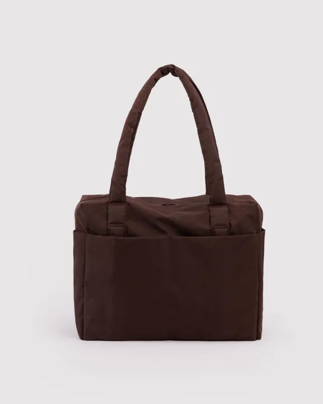 Small Cloud Carry-On Bag - Coffee made by BAGGU