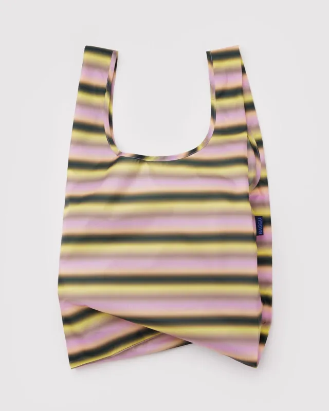 Standard Baggu - Gradient Stripe Pink Yellow sold by ban.do