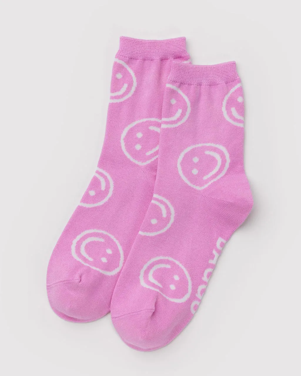 Crew Socks - Pink Happy sold by ban.do