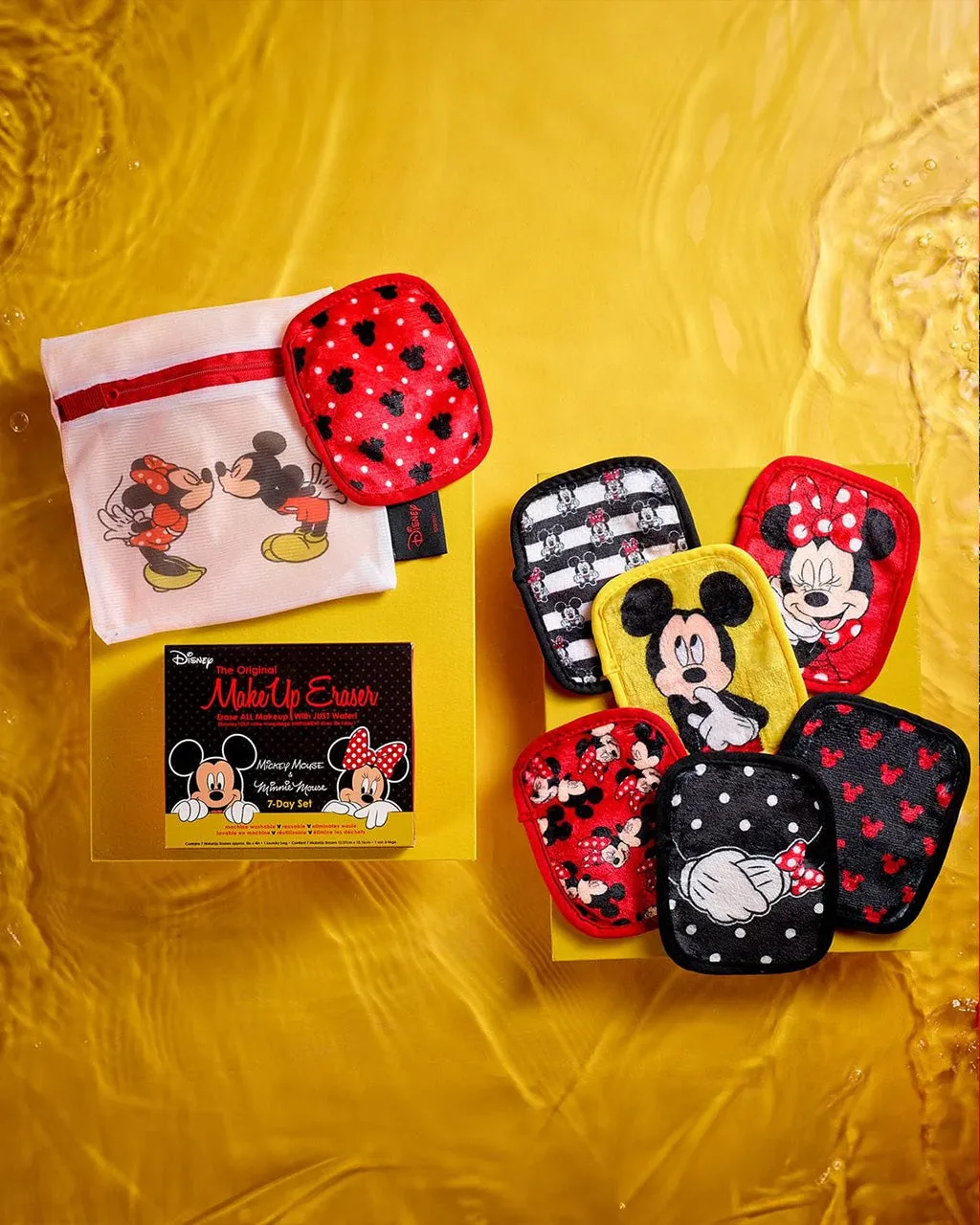 Mickey & Minnie Makeup Eraser - 7 Day Set sold by ban.do