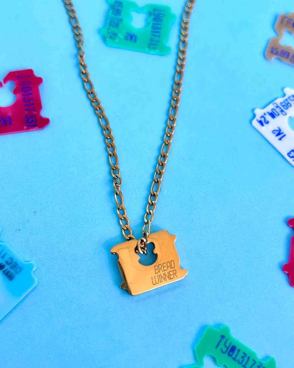 Bread Winner Necklace sold by ban.do