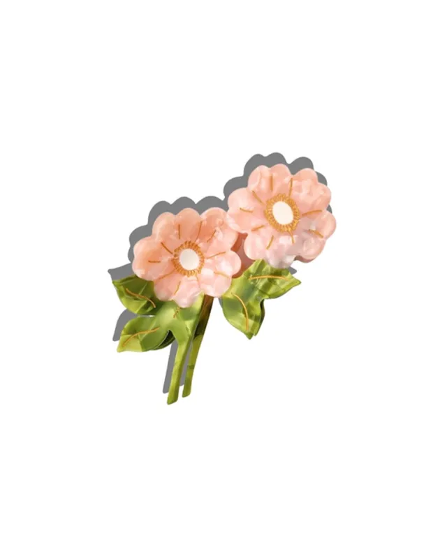 Wild Roses Claw Hair Clip made by ban.do