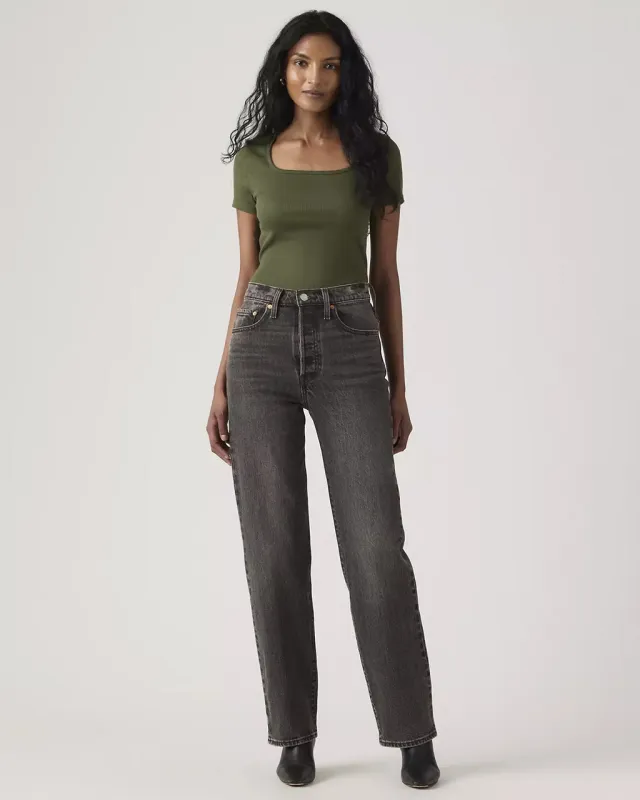 Ribcage Full Length Jeans - Automate Me sold by ban.do