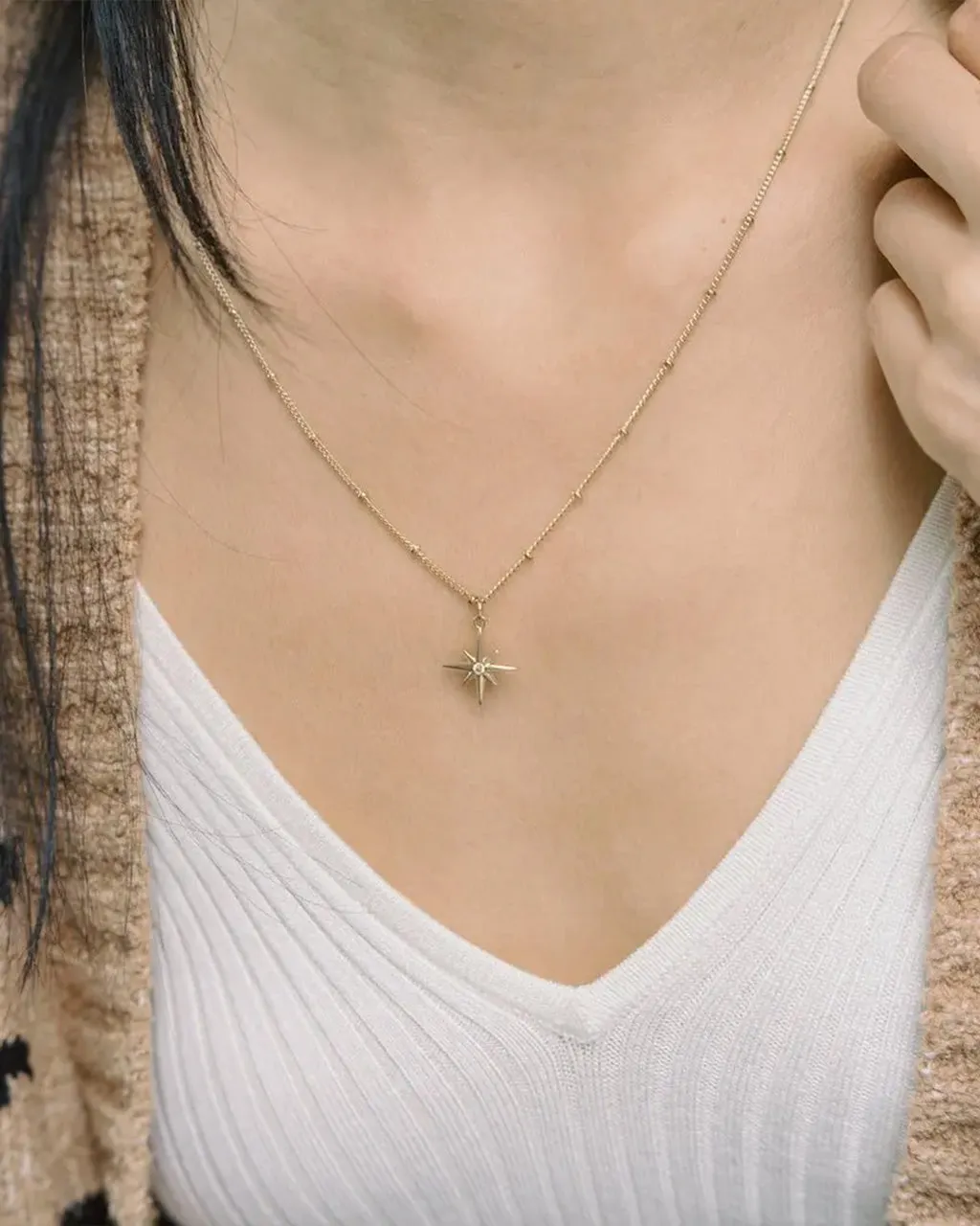 North Star Necklace - Gold sold by ban.do product image thumbnail 2