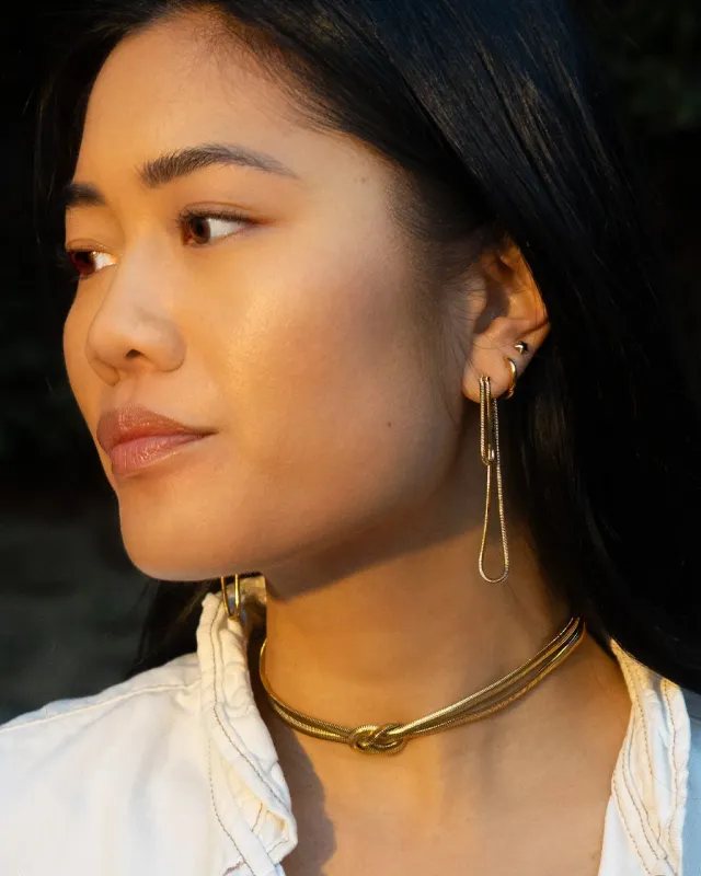 Slipknot Jacket Earrings sold by ban.do