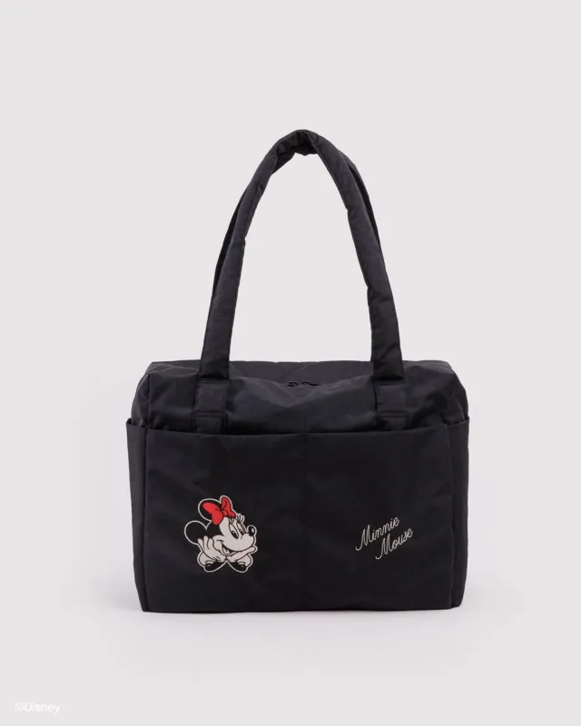Small Cloud Carry-On Bag - Embroidered Minnie Mouse sold by ban.do