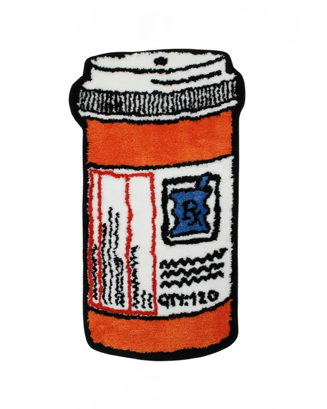 Prescription Bottle Rug made by ban.do