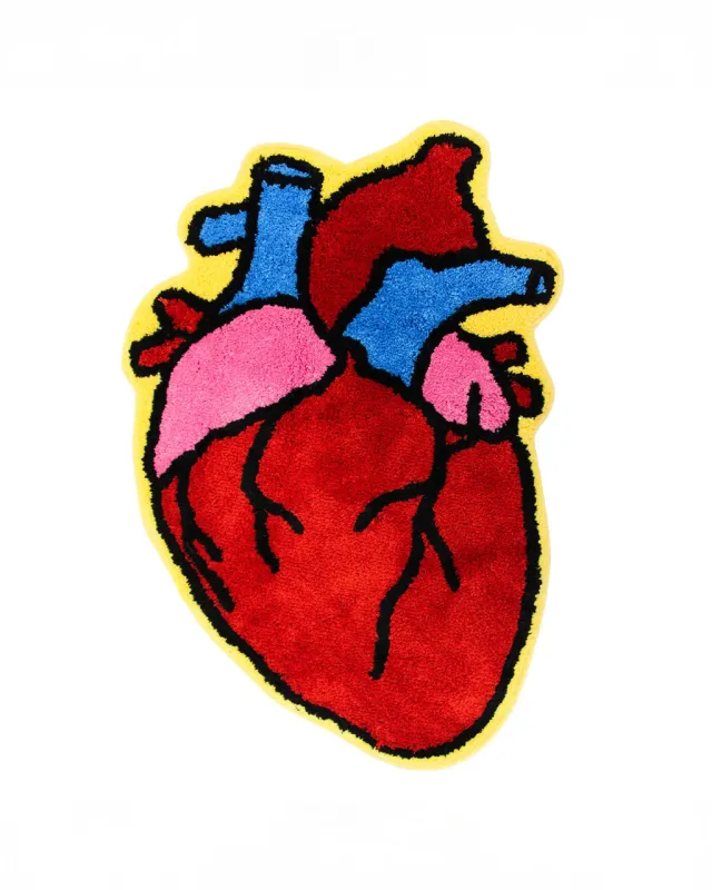 Anatomical Heart Rug sold by ban.do