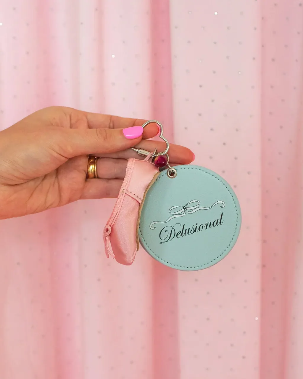 Delusional Mirror Keychain sold by ban.do product image thumbnail 2