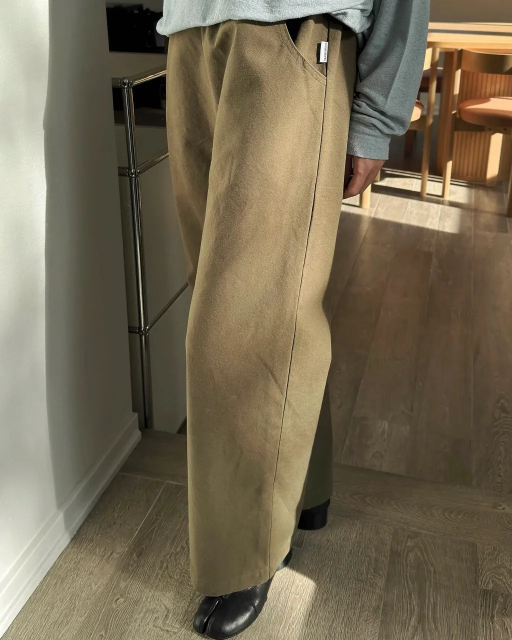 Work Pants - Olive sold by ban.do product image thumbnail 2