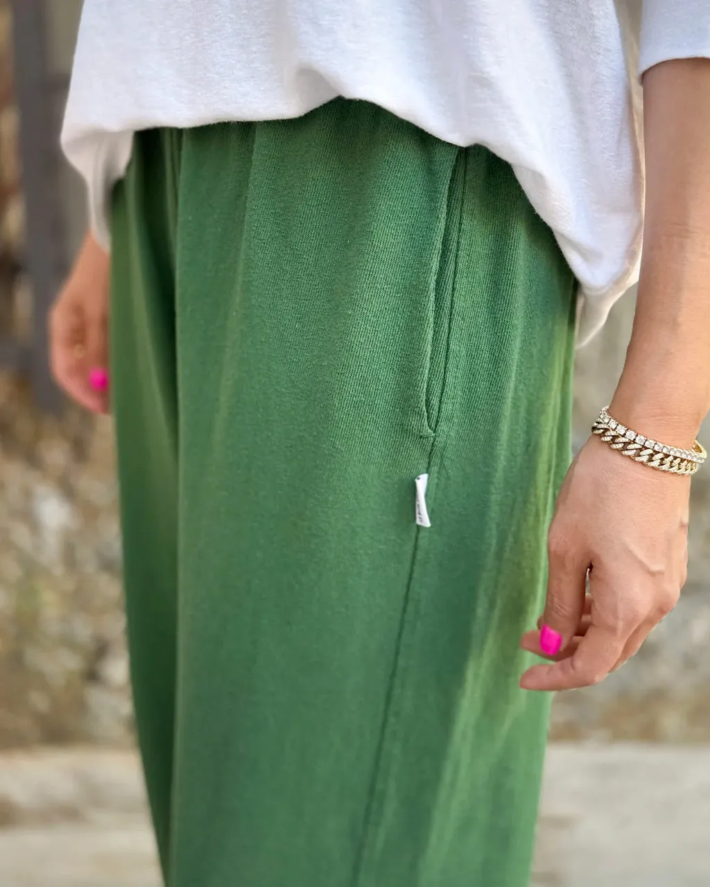 Balloon Pants - Moss Green sold by ban.do product image thumbnail 3